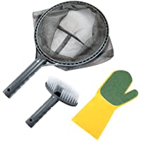 Recoge Hojas Recogehojas para Piscinas- Pool Net Leaf Skimmer- Red de Malla Fina para Piscina- Contiene Tres Kits de…